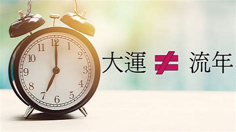 大運沖流年|流年大運與四柱作用關係